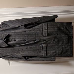 New York & Company Large Dark Gray Blazer